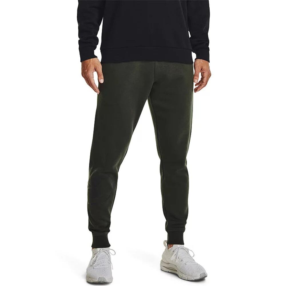 Men's Under Armour Big & Tall Rival Fleece Joggers - Baroque Green - LT - NWT